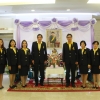 ถวายแจกันดอกไม้และลงนามถวายพระพรสมเด็จพระนางเจ้าสิริกิติ์ ฯและพระเจ้าวรวงศ์เธอ พระองค์เจ้าโสมสวลีฯ