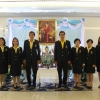 ถวายแจกันดอกไม้และลงนามถวายพระพรสมเด็จพระนางเจ้าสิริกิติ์ ฯและพระเจ้าวรวงศ์เธอ พระองค์เจ้าโสมสวลีฯ