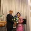 งานเลี้ยงแสดงความยินดีกับปริญญากิตติมศักดิ์