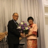 งานเลี้ยงแสดงความยินดีกับปริญญากิตติมศักดิ์