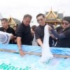 ส.มก. รวมใจ ปล่อยกุ้ง  ปู  ปลา ๖๐  ล้านตัวทั่วประเทศ