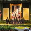  ร่วมพิธีถวายพระพรชัยมงคลพระบาทสมเด็จพระเจ้าอยู่หัว 
