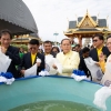 ส.มก.รวมใจปล่อยกุ้ง ปู ปลา 62 ล้านตัวทั่วประเทศ  ถวายฯ 