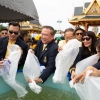 ส.มก.รวมใจปล่อยกุ้ง ปู ปลา 62 ล้านตัวทั่วประเทศ  ถวายฯ 